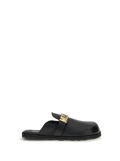 Moschino Logo Mules