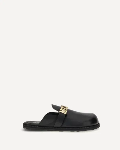 Moschino Logo Mules