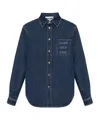 Moschino Long Sleeve Shirt In Blue