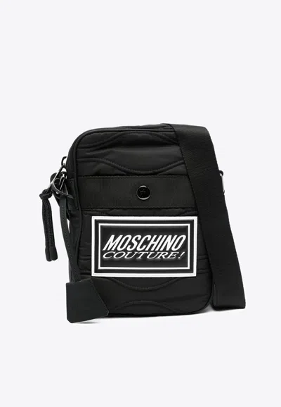 Moschino Logo-patch Messenger Bag