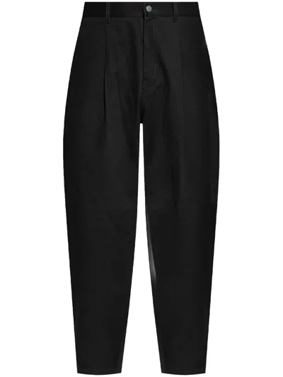 MOSCHINO LOGO PATCH TROUSERS