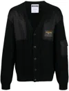 Moschino Cardigan Mit V-ausschnitt In Black