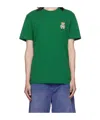 Moschino Green Teddy Patch T-shirt In Green