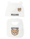Moschino Logo-print Beanie In White