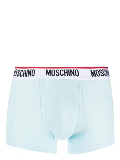 Moschino Logo-print Boxers In White