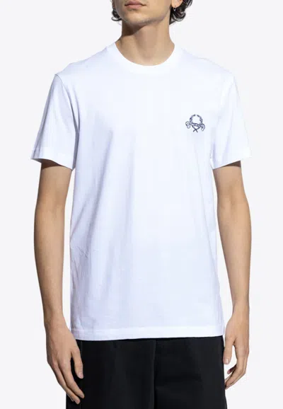 MOSCHINO LOGO PRINT CREWNECK T-SHIRT