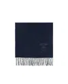 Moschino Logo-print Detail Scarf In Black