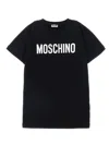 Moschino Logo-print Cotton T-shirt In Black