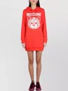 Moschino Logo Print Hooded Sweatshirt