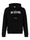 Moschino Cotton Hoodie With Drawstrings And Kangaroo Pocket