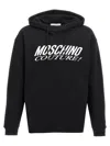 Moschino Black Logo Print Hoodie