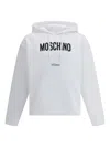Moschino Long-sleeved Sweatshirt In White