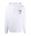 Moschino Logo-print Hoodie In White