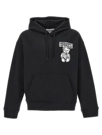 MOSCHINO MOSCHINO PRINT HOODIE
