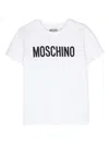 Moschino Logo-print Jersey T-shirt In White