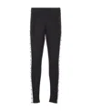 Moschino Jogging Pants With Adjustable Drawstring And Zippered Pockets In Black