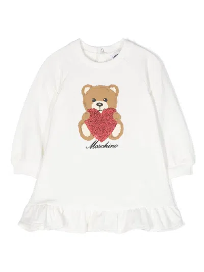 Moschino Babies' Mdv0aplda1410063 In White