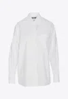 Moschino Logo Print Long-sleeved Shirt