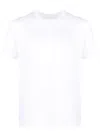 Moschino Short Sleeve T-shirt With Subtle Logo Detail In White