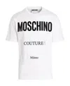 Moschino Logo-print Organic Cotton T-shirt In White