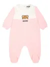 Moschino Logo-print Pajamas In Pink