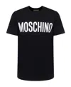 Moschino Logo-print T-shirt In Black