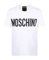 Moschino Crew Neck Short Sleeves T-shirts In White