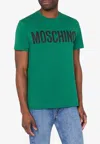 MOSCHINO LOGO PRINT SHORT-SLEEVED T-SHIRT