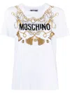 MOSCHINO LOGO-PRINT SHORT-SLEEVED T-SHIRT