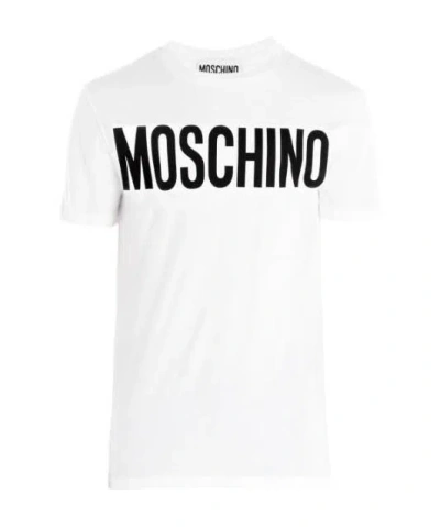 MOSCHINO MOSCHINO LOGO PRINTED CREWNECK T-SHIRT