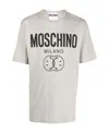 Moschino Logo-print Short-sleeved T-shirt In White