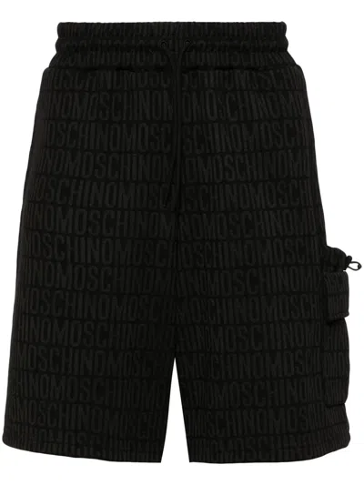 MOSCHINO LOGO-PRINT SHORTS