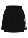 Moschino Drawstring Skirt In 黑色