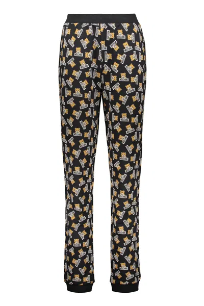MOSCHINO LOGO PRINT SWEATPANTS