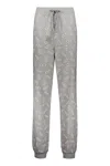 Moschino All-over Logo-print Trousers