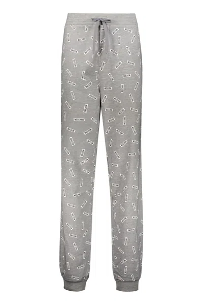 MOSCHINO LOGO PRINT SWEATPANTS