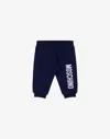 Moschino Logo Print Sweatpants In Black