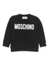 Moschino Logo-print Sweatshirt In Black