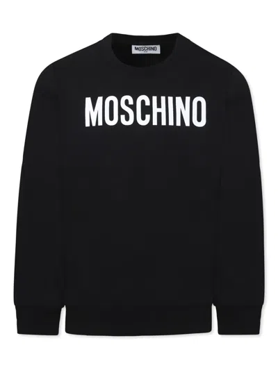 MOSCHINO LOGO-PRINT SWEATSHIRT
