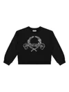 Moschino Logo-print Sweatshirt In Black