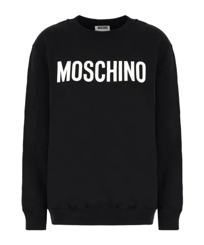 MOSCHINO LOGO-PRINT SWEATSHIRT