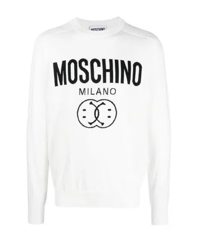 MOSCHINO LOGO-PRINT SWEATSHIRT