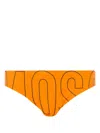 Moschino Swim Briefs In Orange