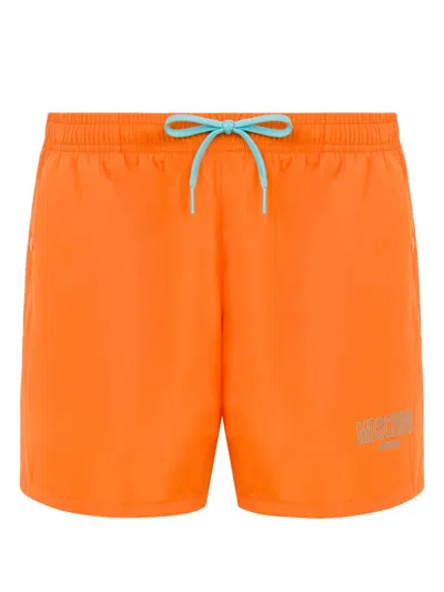 MOSCHINO LOGO-PRINT SWIM SHORTS