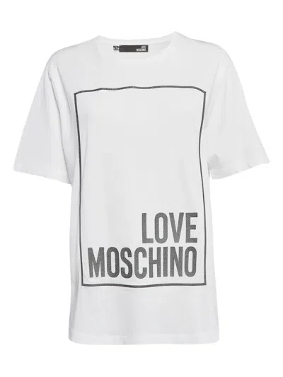 Pre-owned Moschino Logo-print T-shirt