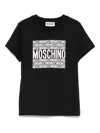 Moschino Logo-print T-shirt In Black