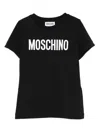 Moschino Logo-print T-shirt In Black