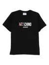 Moschino Logo-print T-shirt In Black