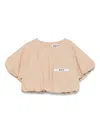 Moschino Logo-print T-shirt In Neutrals
