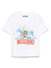 Moschino Logo-print T-shirt In Weiss